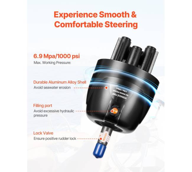 150 AG hidraulinė vairo sistema valtims2