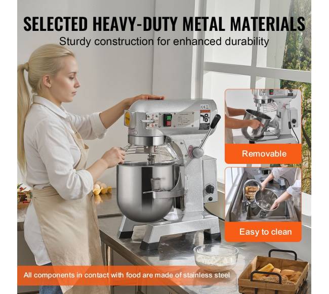 Pramoninė 14L maisto maišyklė restoranui4