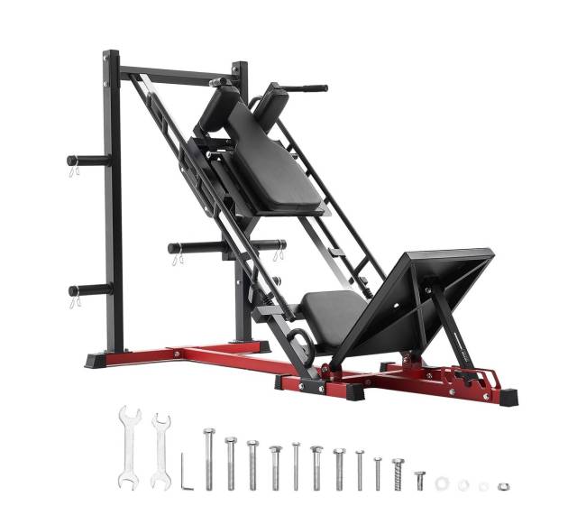 Kombinuota kojų presavimo ir pritūpimų mašina8