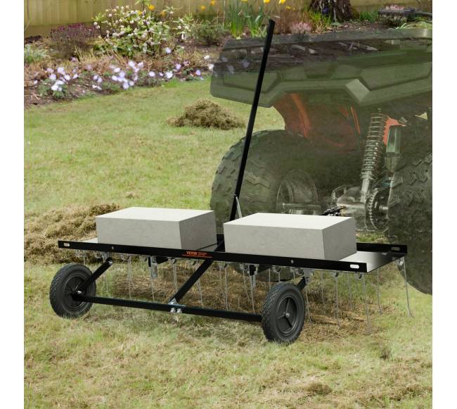 Velkamas vejos aeratorius ATV arba vejapjovei7