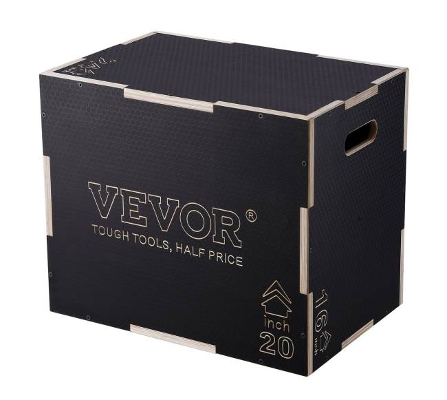 3 in 1 pliometrinė šuolių dėžė medinė0