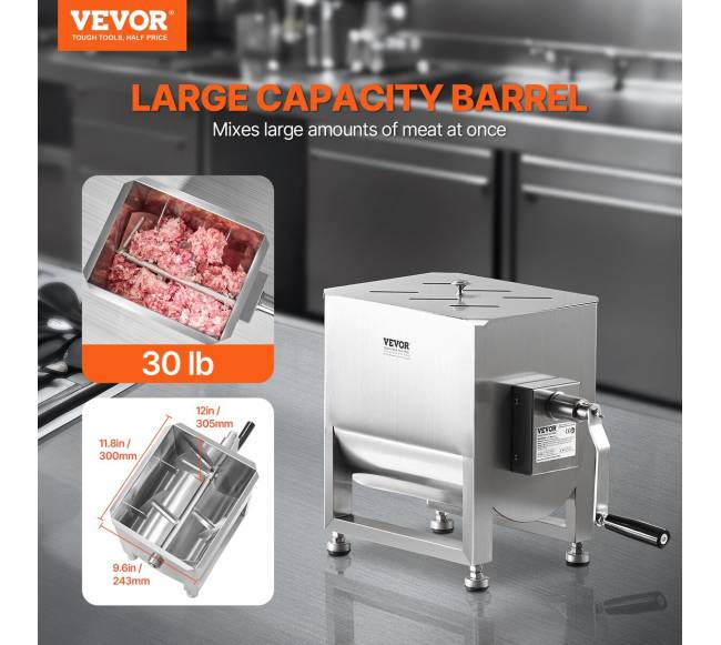 Rankinis mėsos maišytuvas su 30L talpa1