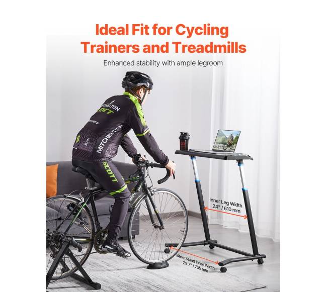 Mobilus sulankstomas dviratininko stalas su ratukais1