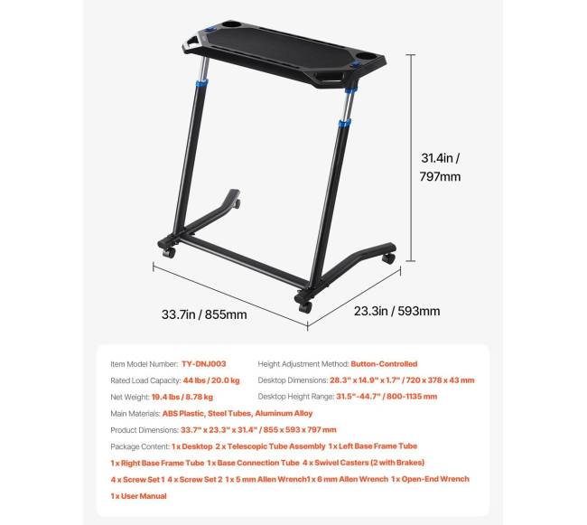 Mobilus sulankstomas dviratininko stalas su ratukais6