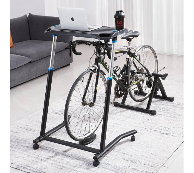 Mobilus sulankstomas dviratininko stalas su ratukais7