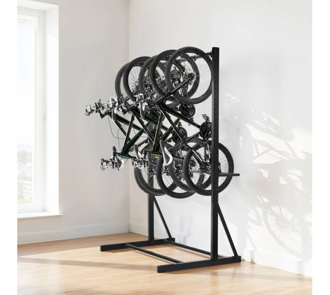 Laisvai stovimas dviračių stovas 5 dviračiams7