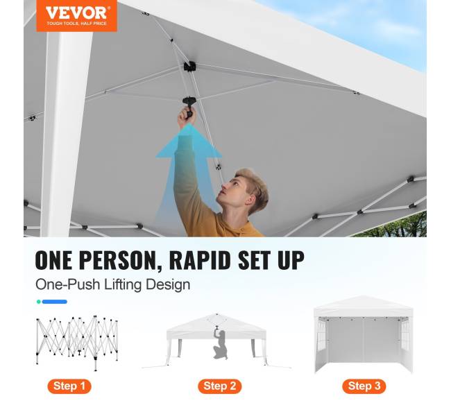 Išskleidžiama 3x3 m pavėsinė su sienelėmis1