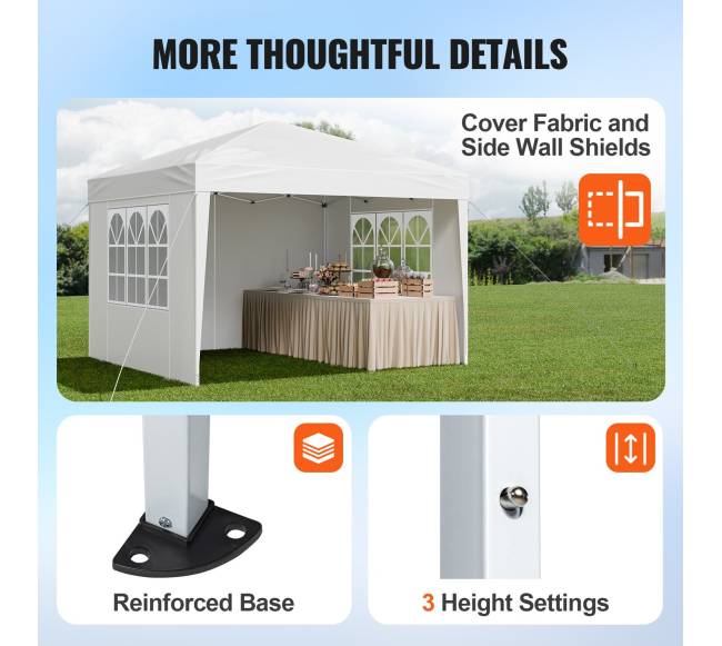 Išskleidžiama 3x3 m pavėsinė su sienelėmis5