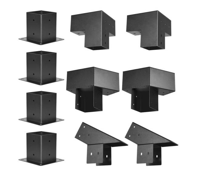 Pergolos tvirtinimo elementų rinkinys 9x9 cm0