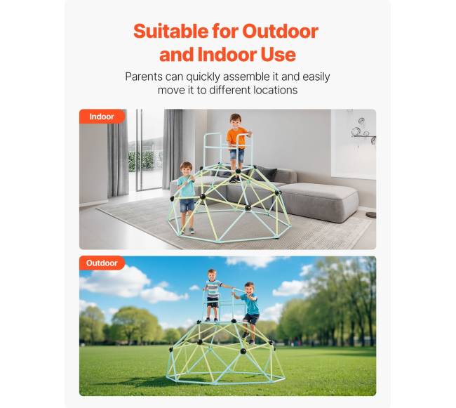 Vaikiška 6FT laipiojimo kupolo žaidimų aikštelė5