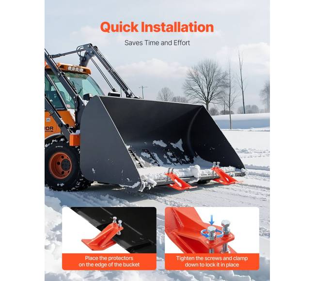 Traktoriaus kaušo apsauga, 2vnt kraštų saugikliai4