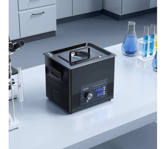 10 l ultragarsinis valiklis laikrodžiams ir juvelyriniams dirbiniams7