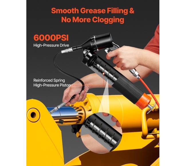 aukšto slėgio tepalo pistoletų rinkinys1