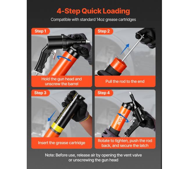 aukšto slėgio tepalo pistoletų rinkinys5