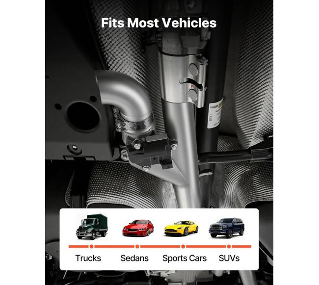 Elektrinis išmetimo vožtuvas su nuotolinio valdymo pultu5