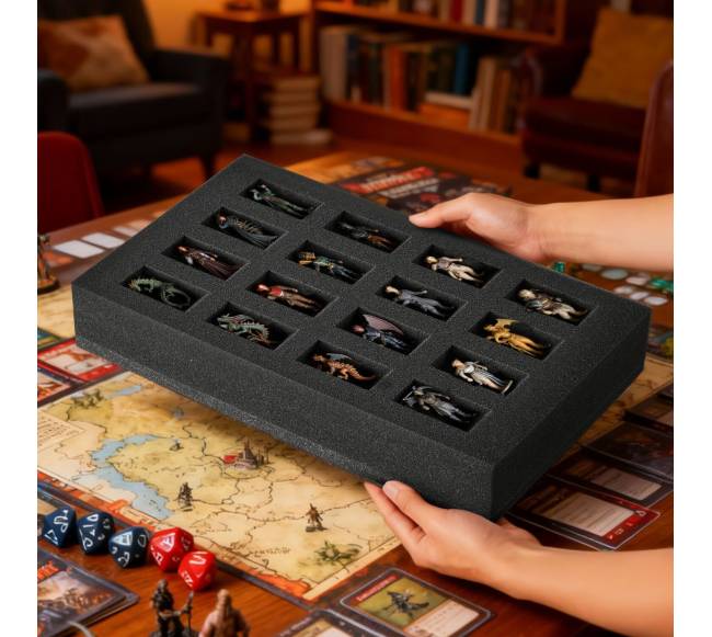 Miniatiūrų nešiojimo krepšys 16 figūrėlių7