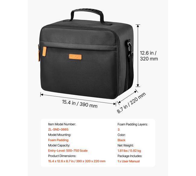 Miniatiūrinių figūrų krepšys su reguliuojama petneša6