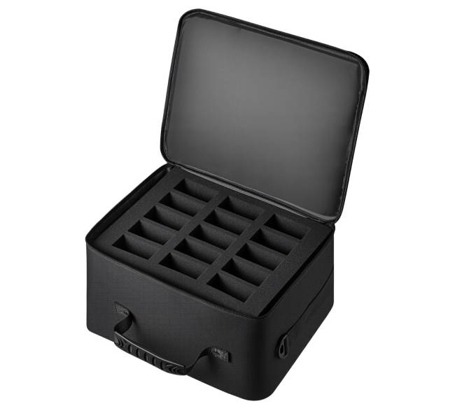 Miniatiūrinių figūrų krepšys su reguliuojama petneša8