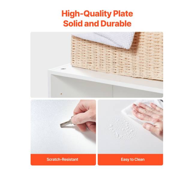 Baltas skalbyklos sieninis spintelė4