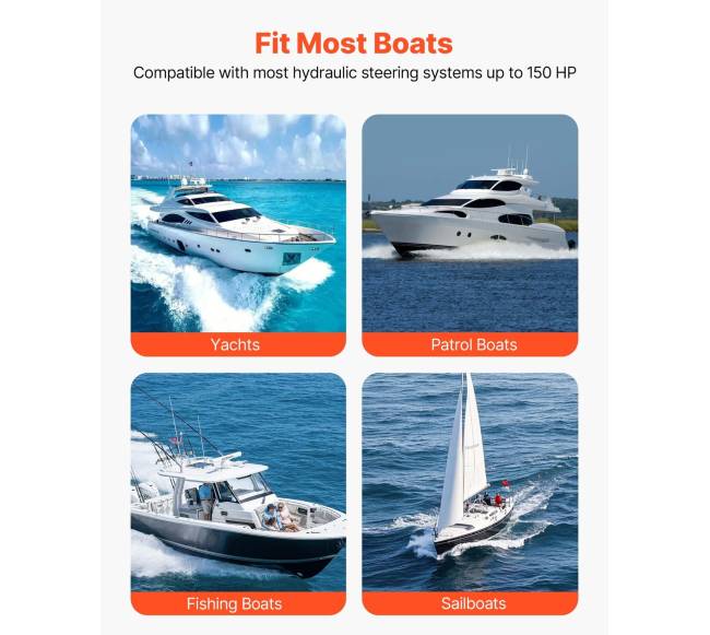 Hidraulinė vairavimo sistema laivams 150 AG5