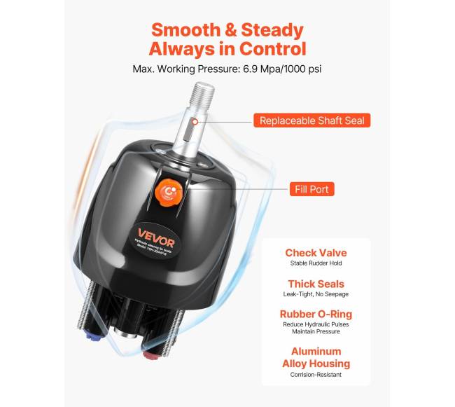 Hidraulinė vairo sistema jūriniams laivams2