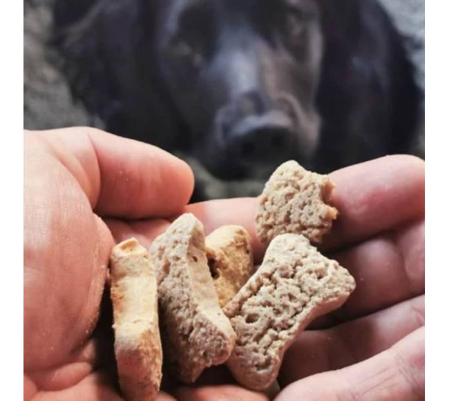 Sausainiai šunims su tunu ir alyvuogių aliejumi – Tuna - Olive Oil, 125 g – Tribal Rewards4