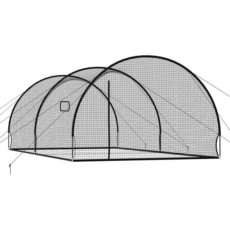 Beisbolo treniruočių narvas su tinklu0