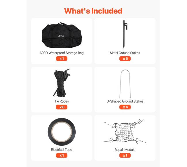 Nešiojamas beisbolo narvas 3660 x 3100 x 2330 mm6