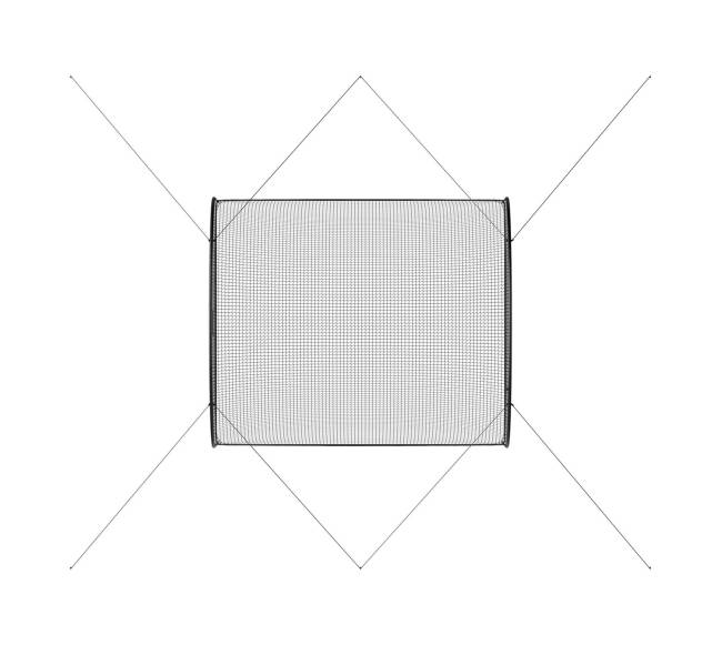 Nešiojamas beisbolo narvas 3660 x 3100 x 2330 mm10