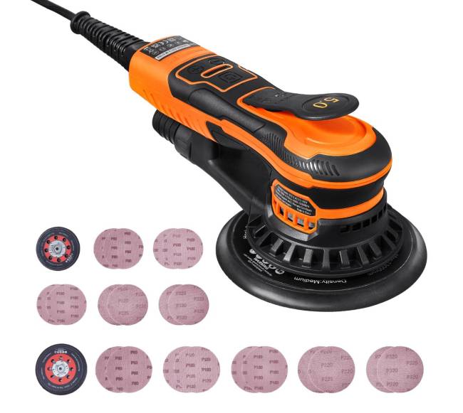 5 ir 6 colių atsitiktinio orbitinio šlifuoklis0