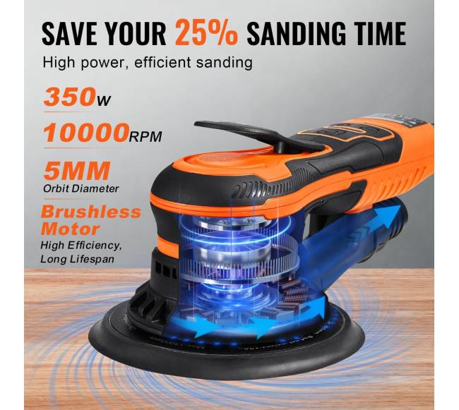 5 ir 6 colių atsitiktinio orbitinio šlifuoklis3