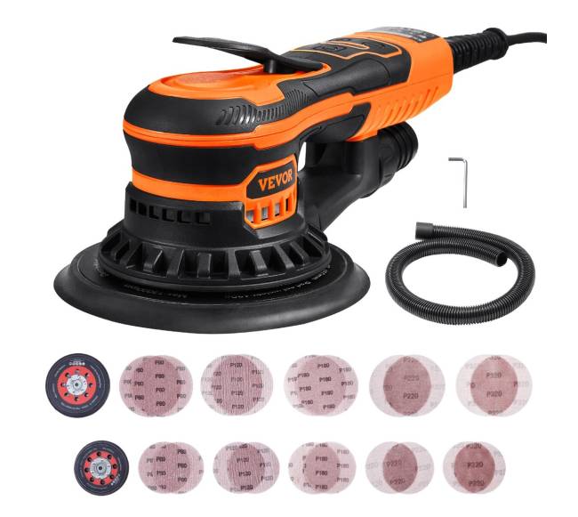 5 ir 6 colių atsitiktinio orbitinio šlifuoklis8