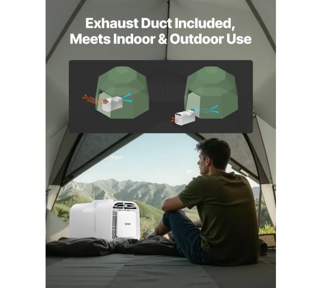 Nešiojamas oro kondicionierius stovyklavimui5