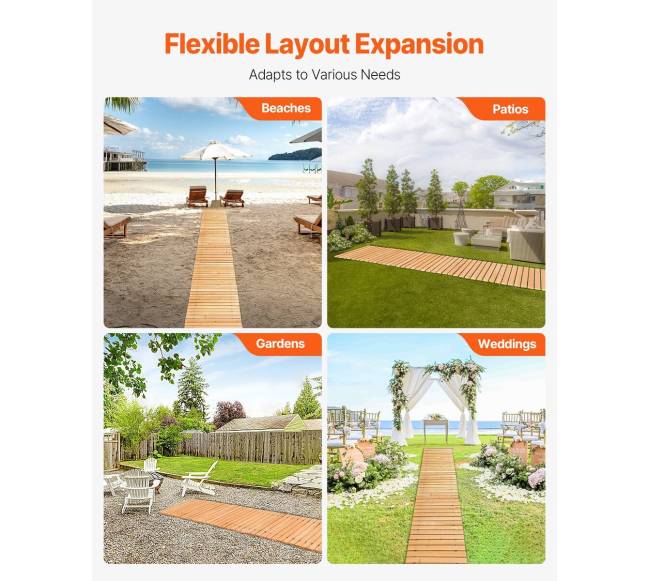 Medinis sodo takas, tiesus, 7,3 m5