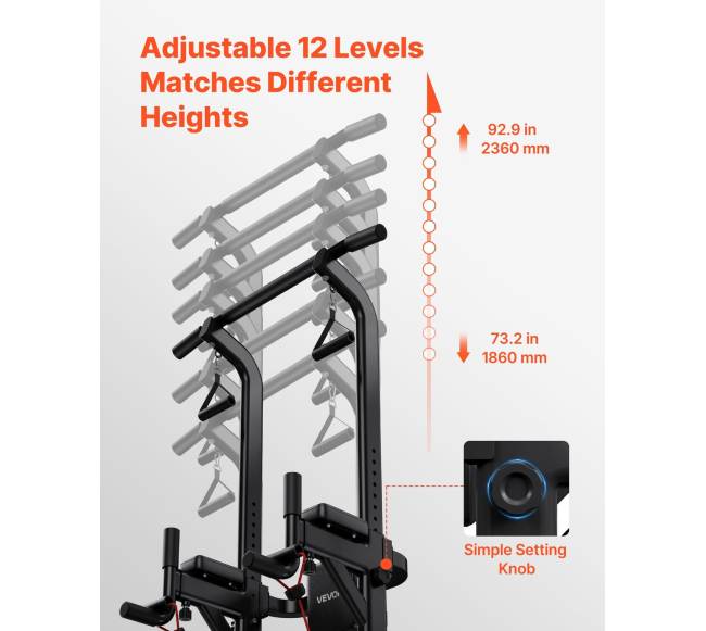 Laisvai stovinti prisitraukimų stotis 150 kg3