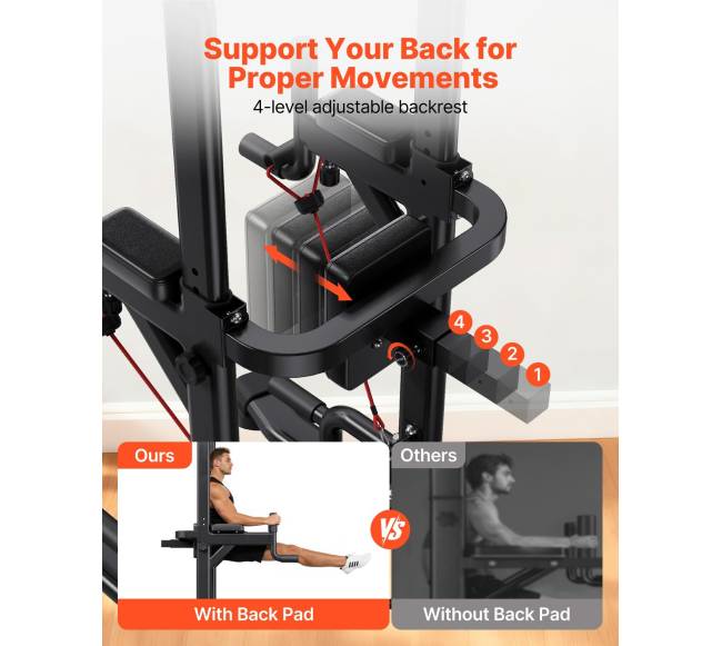 Laisvai stovinti prisitraukimų stotis 150 kg4