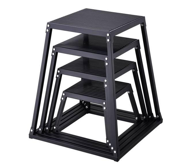 Pliometrinės šuolių dėžės sporto treniruotėms0