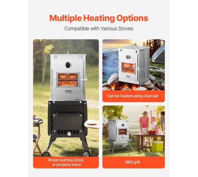 Sulankstoma nerūdijančio plieno kempinginė krosnelė2