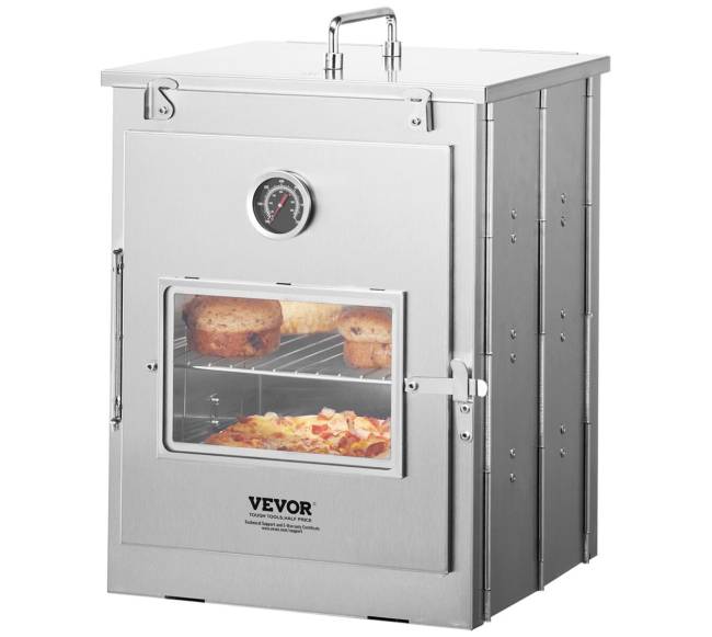 Sulankstoma nerūdijančio plieno kempinginė krosnelė10