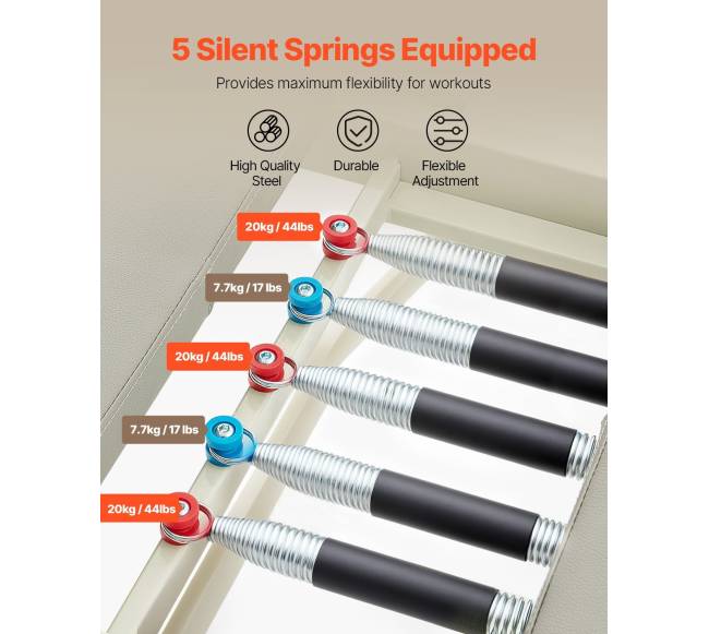 Sulankstomas pilates reformeris namų treniruoklis1