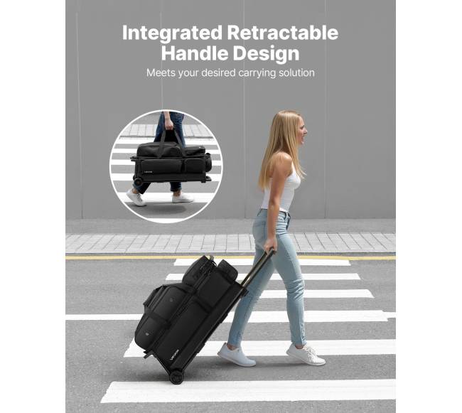 3 kamuolių boulingo krepšys su ratukais6