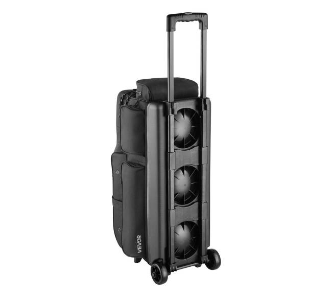 3 kamuolių boulingo krepšys su ratukais9