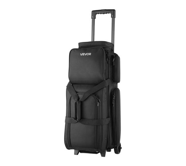 3 kamuolių boulingo krepšys su ratukais10