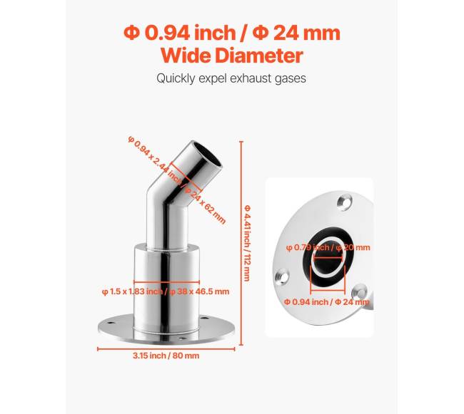 Nerūdijančio plieno išmetimo anga laivui3