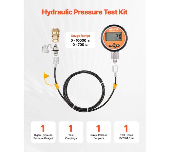 Skaitmeninis hidraulinio slėgio matavimo rinkinys1