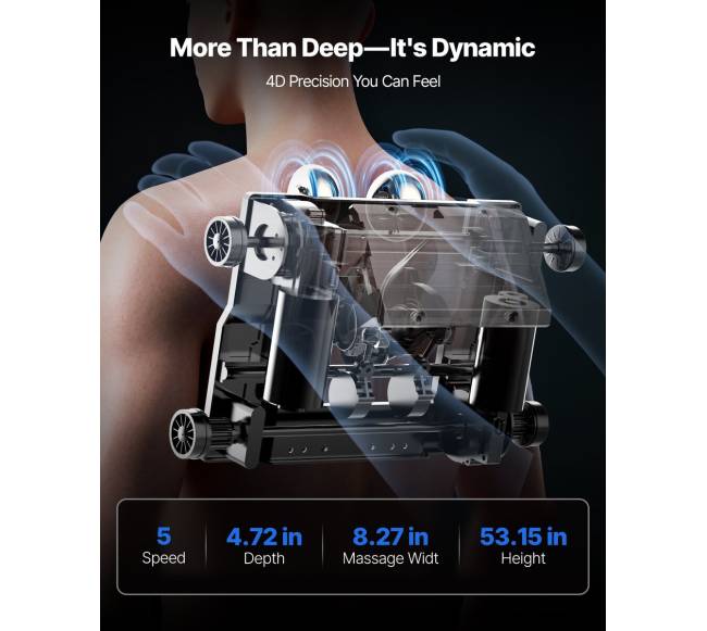 Viso kūno masažo krėslas su SL bėgiu3