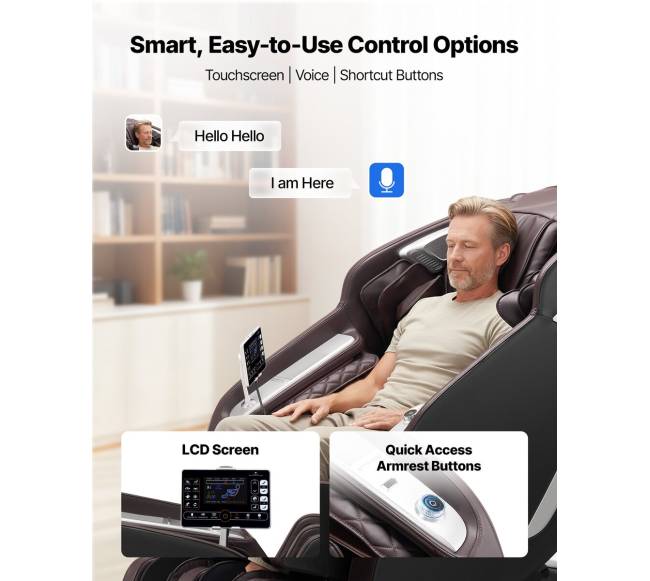 Viso kūno masažo krėslas su SL bėgiu5