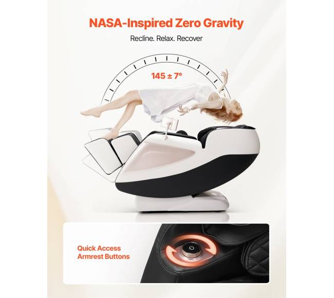 Viso kūno masažinė kėdė su SL-vėžėmis2