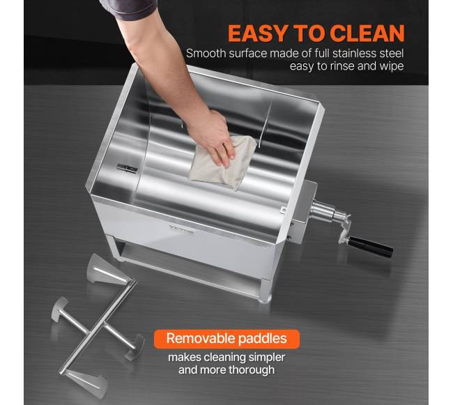 Rankinis 80L mėsos maišytuvas dešrų gamybai3