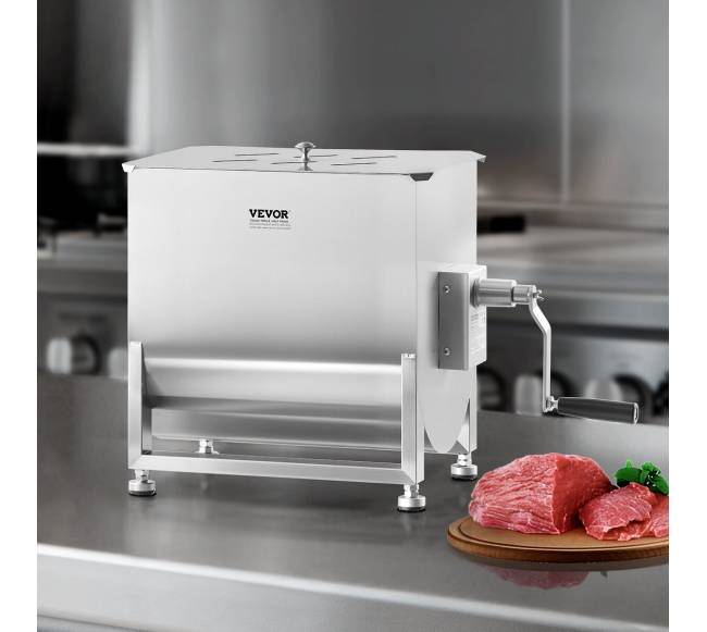 Rankinis 80L mėsos maišytuvas dešrų gamybai7